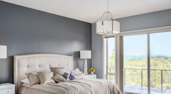 Nice organized bedroom.